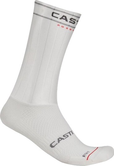 Castelli Fast Feet 4 sykkelsokker hvit
