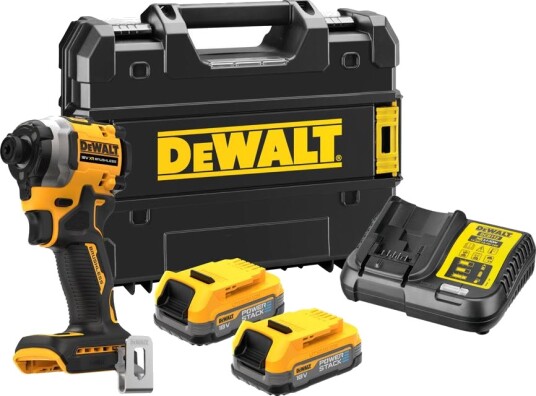 DeWalt DCF850E2T-QW Slagskrutrekker Med 2x 1.7Ah Batterier DeWalt DCF850E2T-QW Slagskrutrekker Med 2x 1.7Ah Batterier