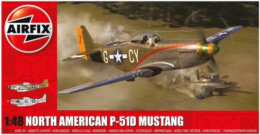 Airfix 1/48 North American P-51D Mustang