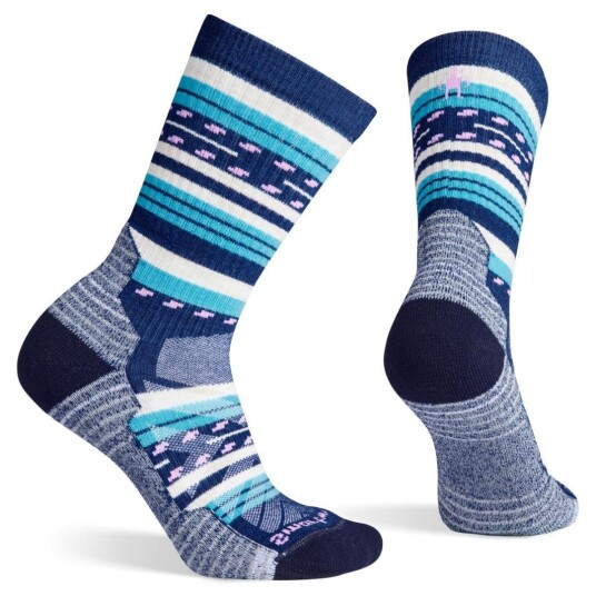 Smartwool  Women´S Hike Light Cushion Margarita Crew Socks, B25 Alpine Blue, L