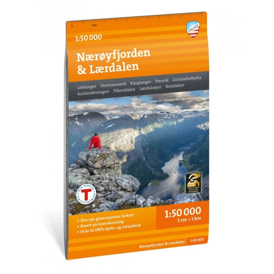 Turkart Nærøyfjorden & Lærdalen