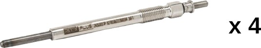 Glødeplugg RIDEX PLUS 243G0201P