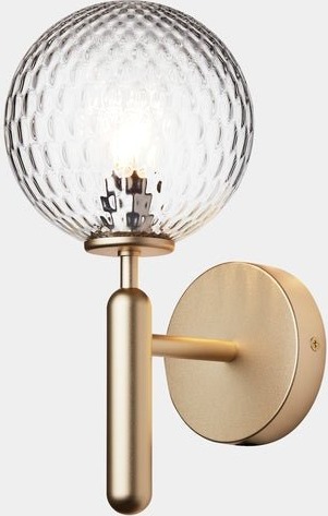 Nuura Miira Vegglampe Messing/ Optisk Klar Nuura Miira Vegglampe Messing/ Optisk Klar