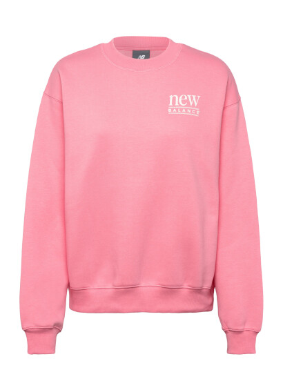 New Balance Reimagined Fleece Crew Pink XL New Balance Reimagined Fleece Crew Pink XL
