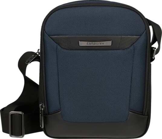 Samsonite Pro Dlx 6 Mann Diagonalt Hengende Bag Sort Glidelås Forlomme 24.6 Cm 9.7" Samsonite Pro Dlx 6 Mann Diagonalt Hengende Bag Sort Glidelås Forlomme 24.6 Cm 9.7"