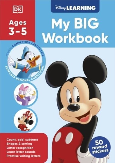 Disney Learning Big Workbook Ages 3 5