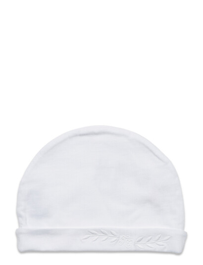 Tartine et Chocolat Linge D"antan Knit Cap - White - 67-74