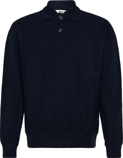 Annarr Anrarchel Ls Polo Sweat Navy M