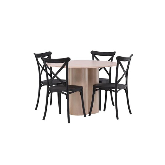 Venture Home Spisegruppe Venture Home Olivia med 4 Crosett Stoler GR23066