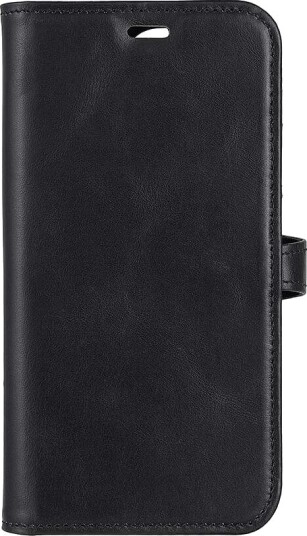 BUFFALO 2 i 1 lommebok skinn 3 kort iPhone 14 Pro Svart