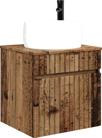  Vegghengt servantkommode Gammelt tre 49 x 44,5 x 66 cm