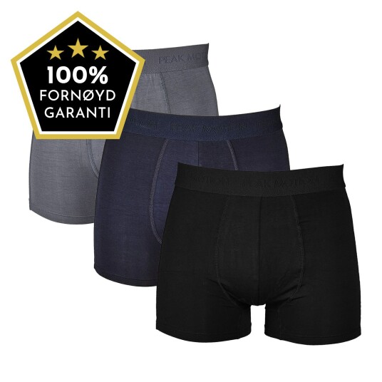 Peak Motion 3pk Supersoft Bamboo Boxer Mens L