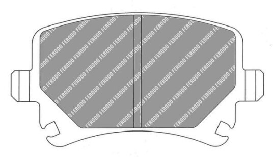 Bremseklosser FERODO RACING FDS1636