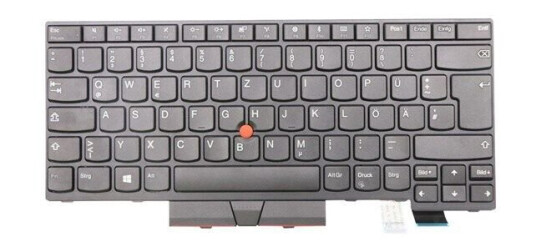 Lenovo Lite-On - Brbart tastatur - til utskifting - Tysk - Svart