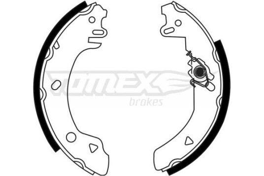 Bremsesko sett TOMEX Brakes TX 23 22