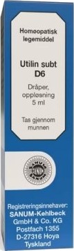 Utilin (subt) D6 5ml Dråper