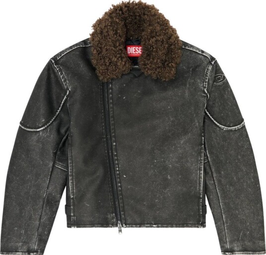 Diesel Herre Jakker Svart S,