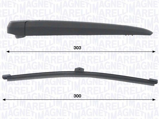 Viskerarmsett vindusspyling MAGNETI MARELLI 000723180463 Viskerarmsett vindusspyling MAGNETI MARELLI 000723180463