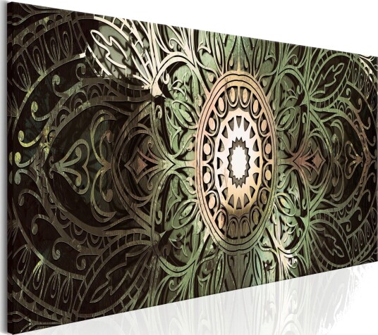 Bilde Emerald Mandala 120x40 Artgeist sp. z o. o.