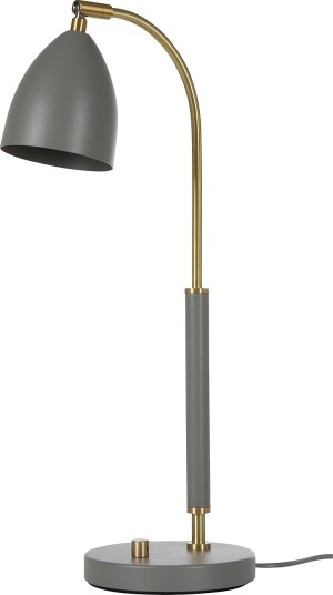 Belid Bordlampe Deluxe Grå Bordlamper