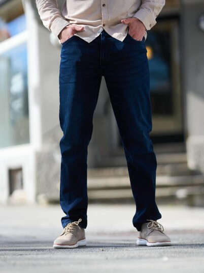 Solid Ryder Blue Jeans Denim 31/30