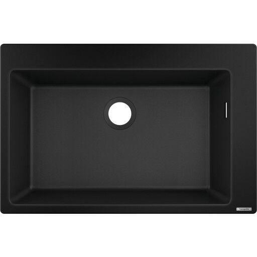 Hansgrohe kjøkkenvask 77x51 cm, sort Hansgrohe kjøkkenvask 77x51 cm, sort