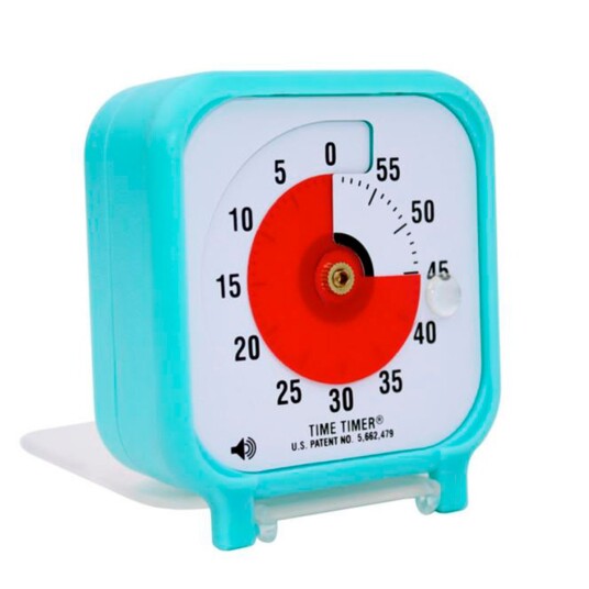 Time Timer Time Timer POCKET 7,5 x 7,5 cm. Turkis Time Timer Time Timer POCKET 7,5 x 7,5 cm. Turkis