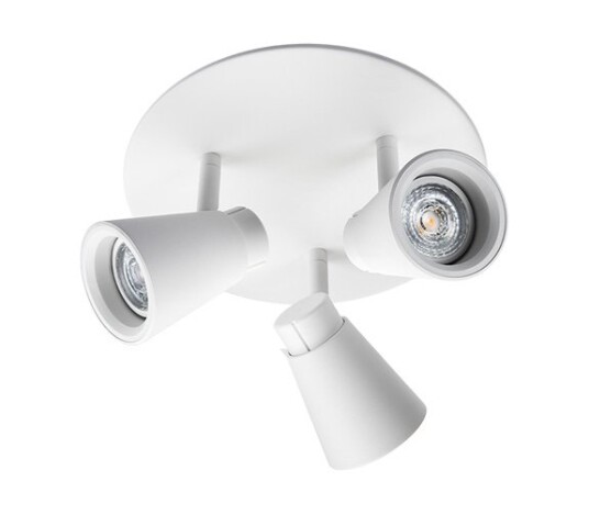 Sg Armaturen As Zoom rondell matthvit 3X6W led