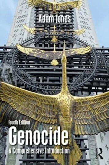 Genocide Av Adam (University Of British Columbia Okanagan Canada) Jones Genocide Av Adam (University Of British Columbia Okanagan Canada) Jones
