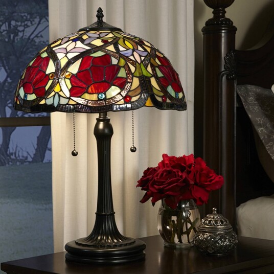 Bordlampe Quoizel Larissa  