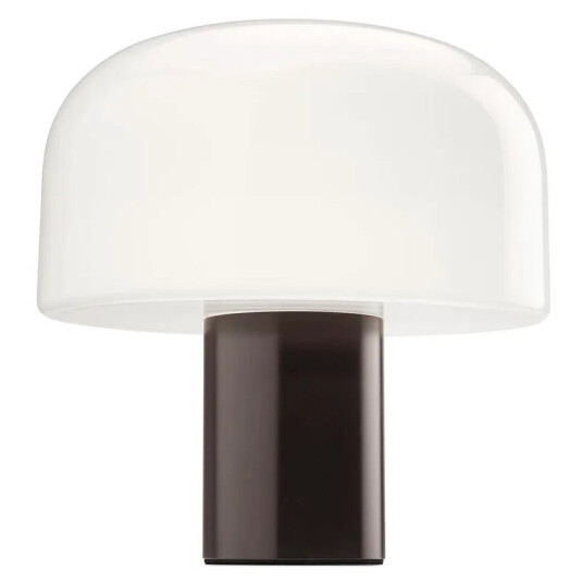Bellhop Glass T bordlampe Brun