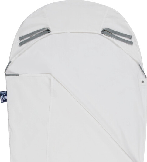 Mammut Cotton Liner EMT Mumie-lakenpose 195 cm Vanntett Grå Mammut Cotton Liner EMT Mumie-lakenpose 195 cm Vanntett Grå