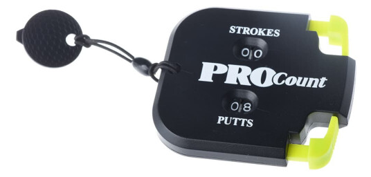 INF Golfscorekalkulator - To spillere opp til 9 poeng Gul