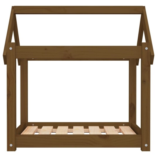 Vidaxl Hundeseng Honningbrun 71X55X70 cm Heltre Furu