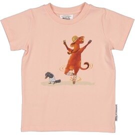 Geggamoja T-skjorte Mamma Mu og Kråka Rosa 74-80 cl