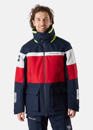 Nautic Experience Pacific Sailing Jacket Navy Multicolour 2xl Vårjakker Nautic Experience Pacific Sailing Jacket Navy Multicolour 2xl Vårjakker