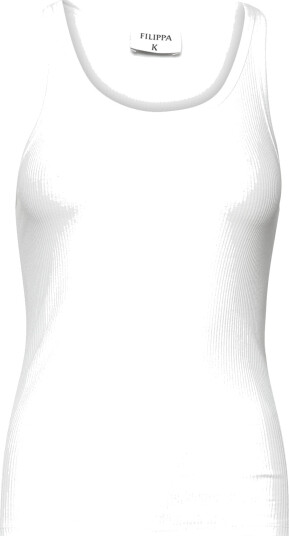 Filippa K Rib Tank - White - XL