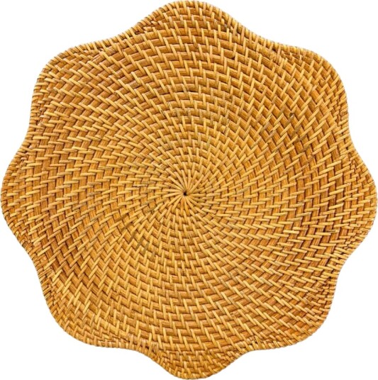 Von Norten   Scallop bordbrikke 34 cm rotting