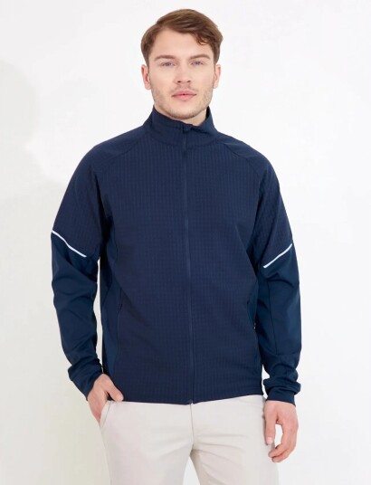 Abacus Mens Wedge Hybrid Jacket Navy S Abacus Mens Wedge Hybrid Jacket Navy S