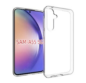 iiglo Samsung Galaxy A55 Silikondeksel (gjennomsiktig)
