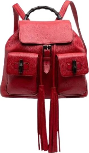Gucci Vintage Dame Pre owned Rød ONE SIZE, Gucci Vintage Dame Pre owned Rød ONE SIZE,