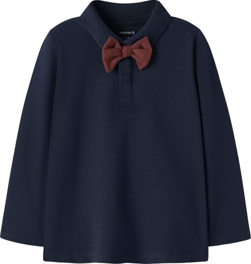 Name It Poloskjorte NmmRogula Navy baser Name It 2 år (92) Genser Bordeaux Brun Marineblå