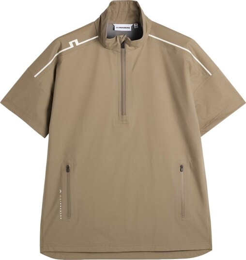 J.Lindeberg Shay Rain Shirt Golf regnjakke herre Brindle Large