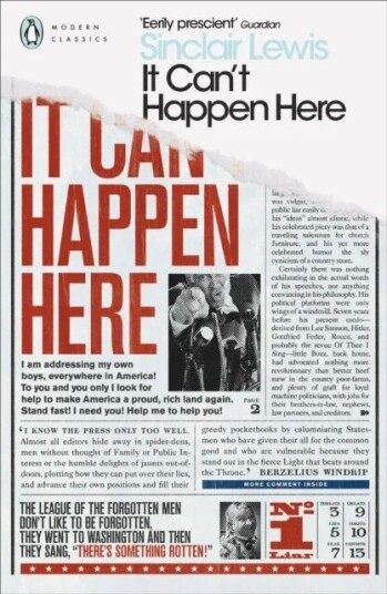 It Can'T Happen Here Av Sinclair Lewis It Can'T Happen Here Av Sinclair Lewis