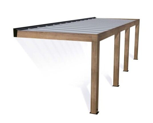 Canopia by Palram Helsinki terrassetak i sedertre 3m x 9,9m 707374 Canopia by Palram Helsinki terrassetak i sedertre 3m x 9,9m 707374