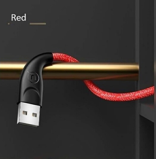 Usb-Kabel Usams Usb-A Til Microusb 2 M Rød (6958444983578)