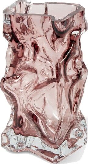 POLSPOTTEN Vase Ice Pink L16X W15X H29CM