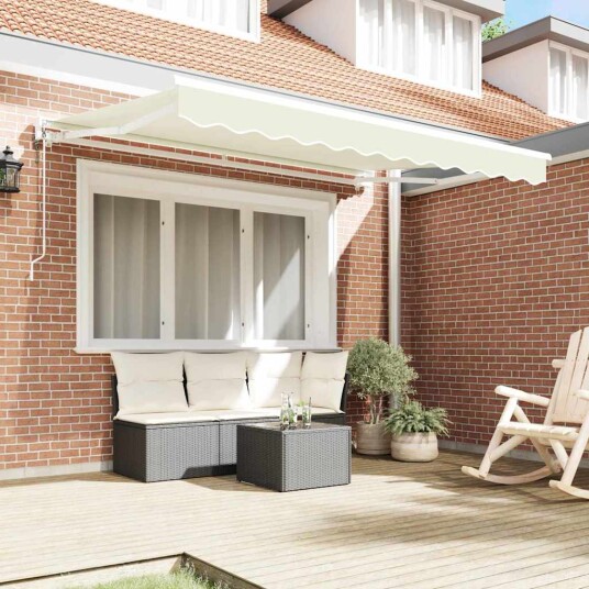  Innvendbar Markise Krem 250x200 cm