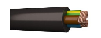 R-LINE RV-K IF 4G16 0,6/1KV Sort Metervare