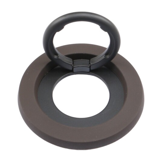 Dacota Platinum magnetisk ringholder for telefon Sort